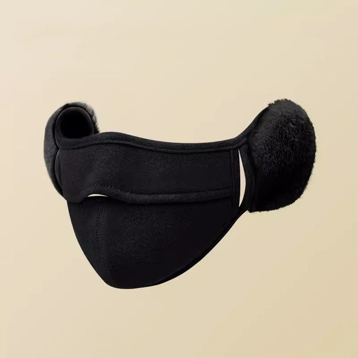 Women's Windproof Face Shield Mask with Ear Protectors Bowlift