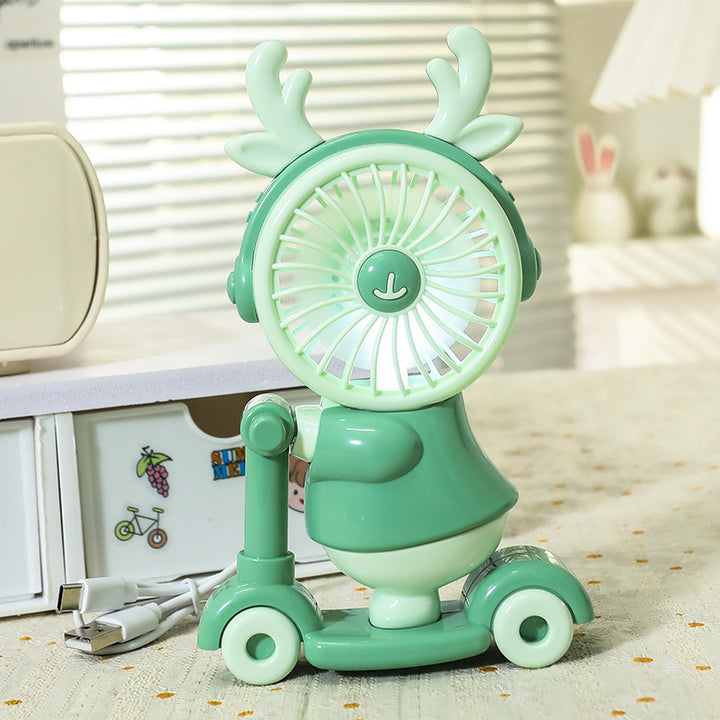 Women Funny Hand Fan in Animal Design Bowlift