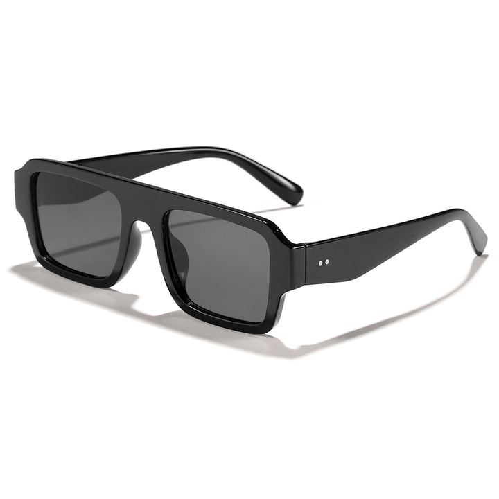 Women's modern square sunglasses with sturdy plastic frame Bowlift