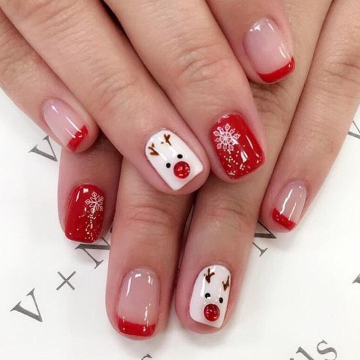 Fun Character-Themed Press-On Nail Art Bowlift