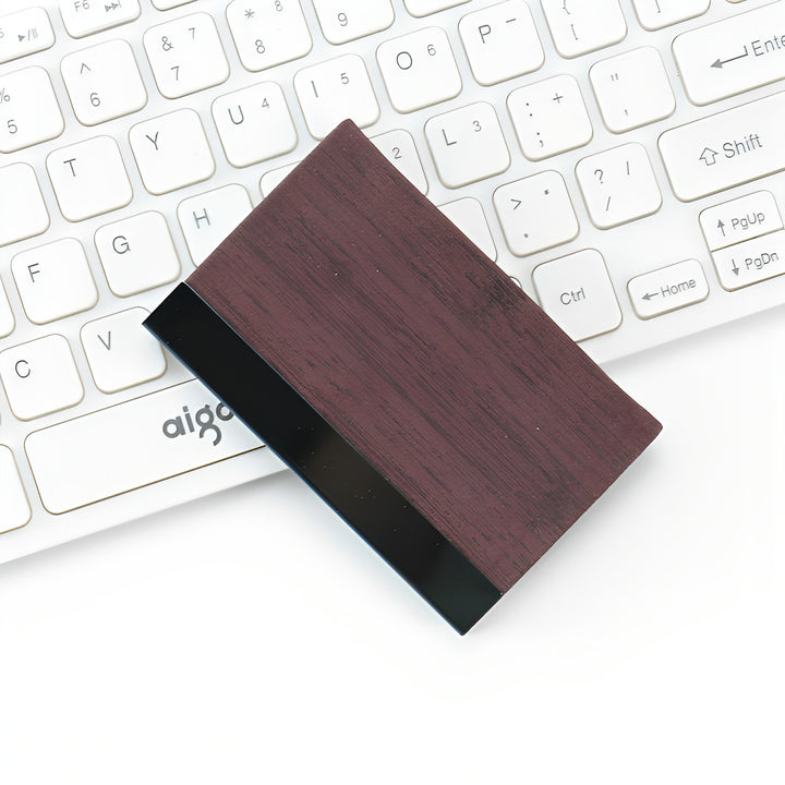 Bamboo Fiber Business Card Holder