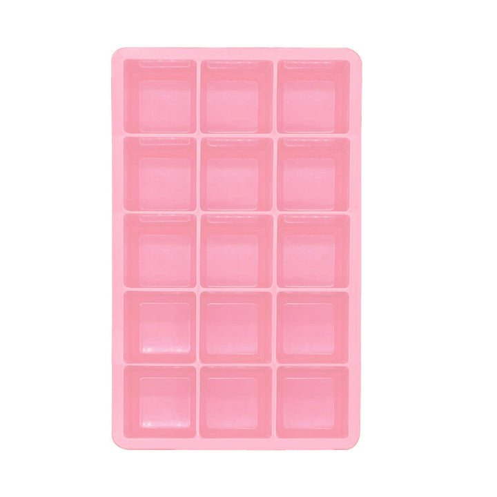 Flexible Silicone Square Ice Cube Tray Multi-Cavity Freezer Mold Bowlift