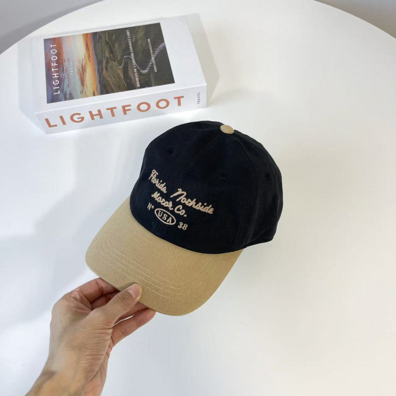 Men's Vintage-Inspired Cotton Baseball Cap Bowlift