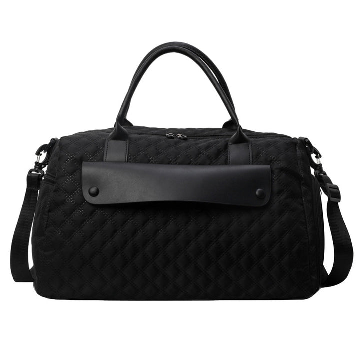 Quilted Travel Duffle Bag Bowlift