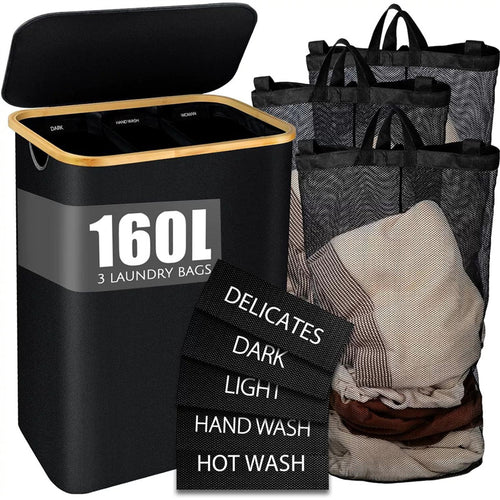 Laundry basket with compartments Bowlift