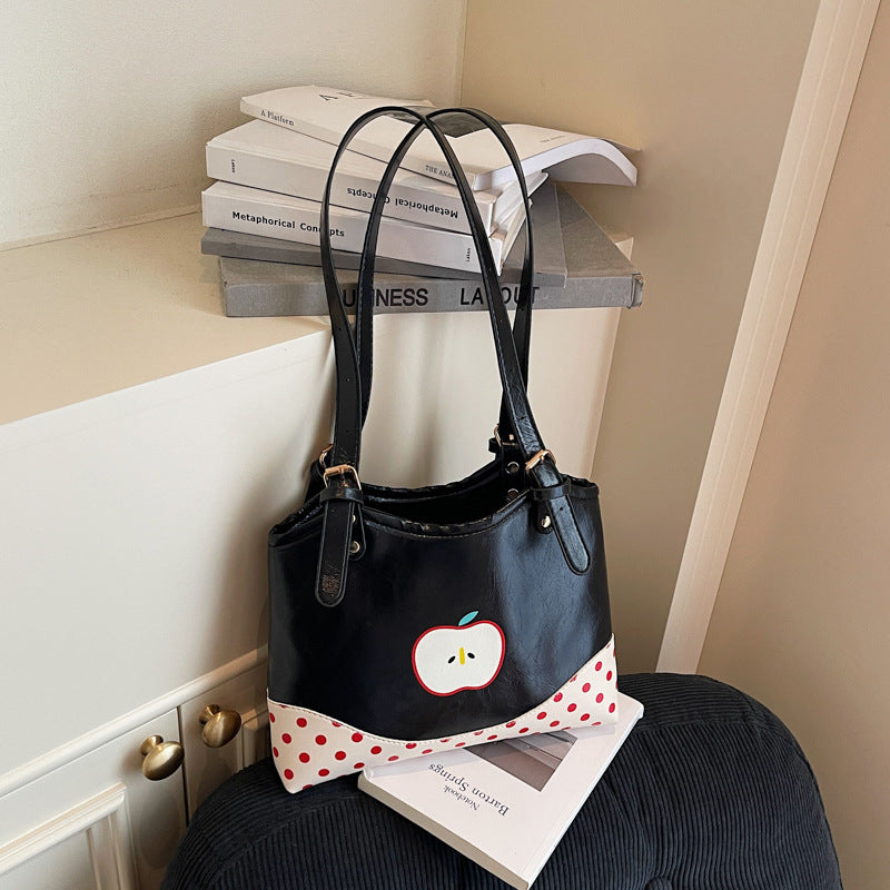 Playful Polka Dot Handbag Bowlift