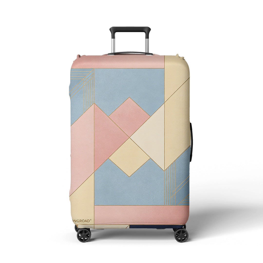 Ladies Luggage Protection with Modern Geometric Design Bowlift