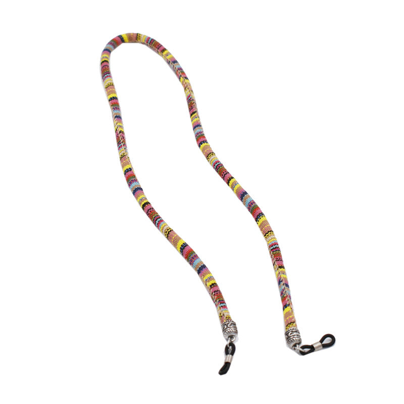 Colorful Woven Eyewear Chain Bowlift