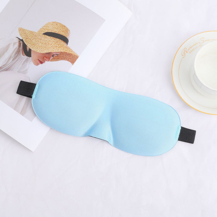 Unisex nan three-dimensional contour eye mask with memory foam, soft nose bridge and adjustable comfort band Bowlift