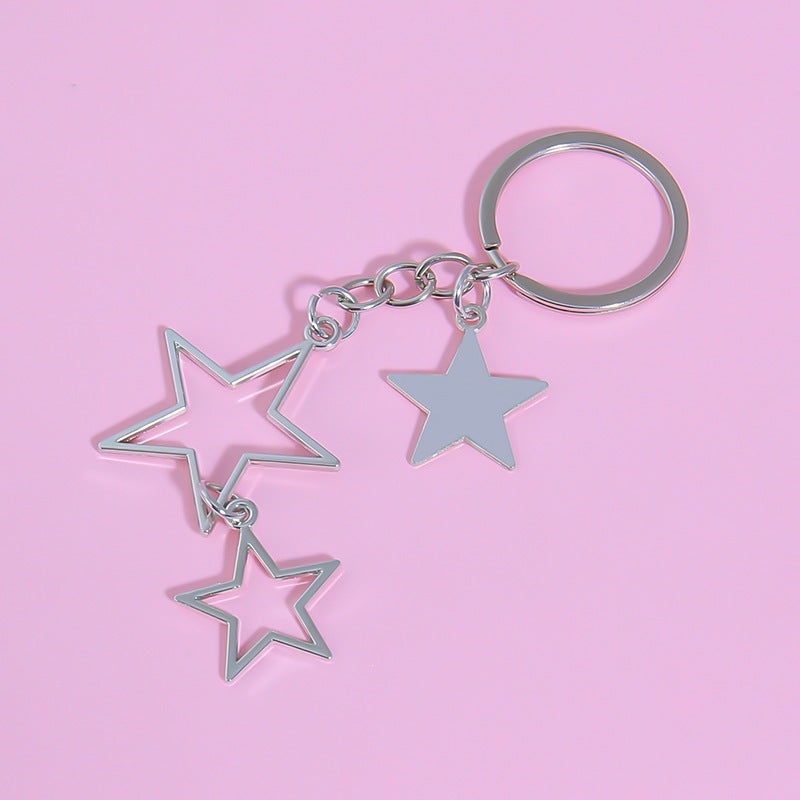 Keychain with Sparkling Stars Bowlift