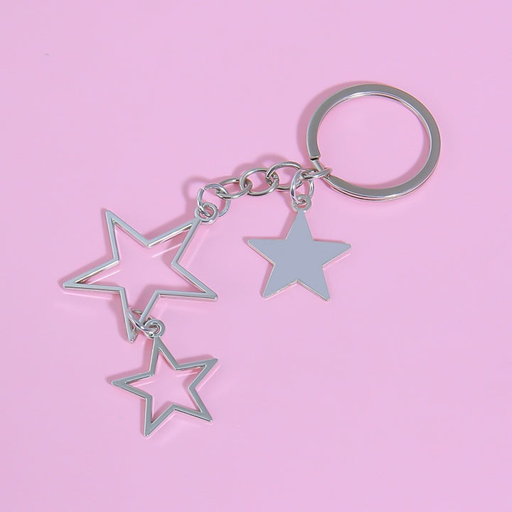 Keychain with Sparkling Stars Bowlift