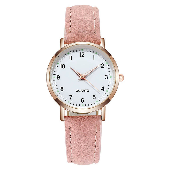 Minimalist Quartz Analog Leather Strap Casual Wrist Watch Bowlift