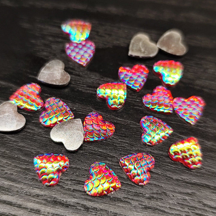 Sparkling Heart-Shaped Decoration Stones Bowlift