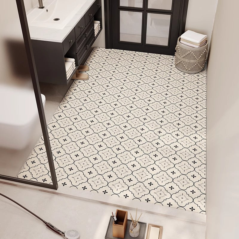 Tribal Pattern Bathroom Mat Bowlift
