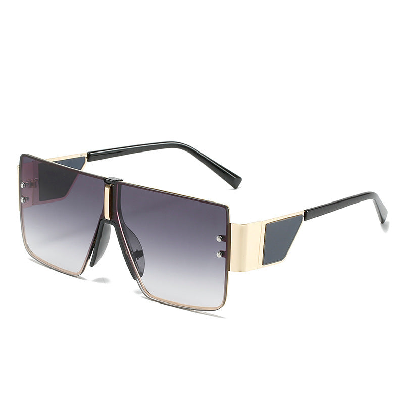 Ladies trendy oversized sunglasses with futuristic design Bowlift