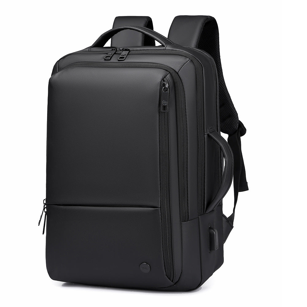 Business Backpack with Ergonomic Design and Numerous Compartments Bowlift