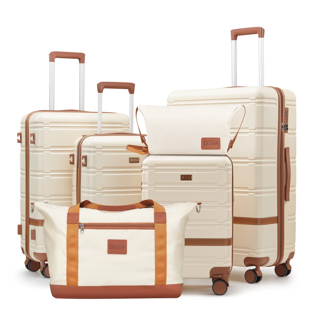 Unisex Comprehensive Hard Shell Luggage Set Bowlift