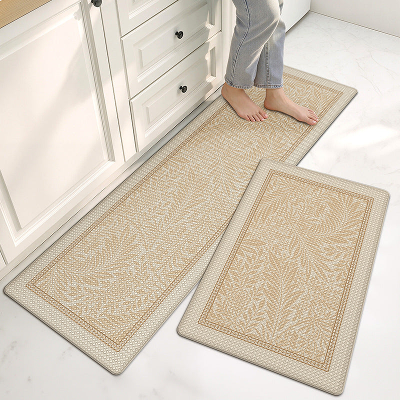 Floral Pattern Kitchen Comfort Mat Set Bowlift