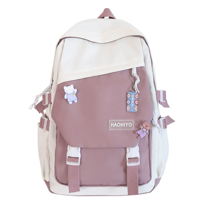Cute Animal-Themed School Backpack Bowlift