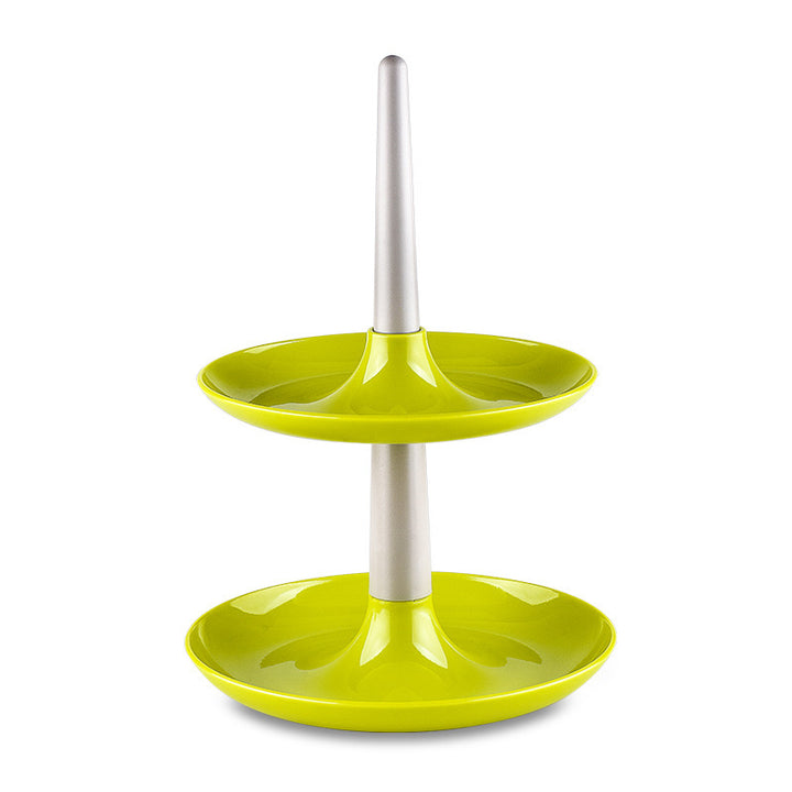 High-Quality Two-Tier Serving Stand Made of Porcelain Bowlift