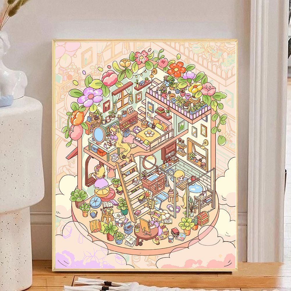 Whimsical Storybook Art Print Bowlift
