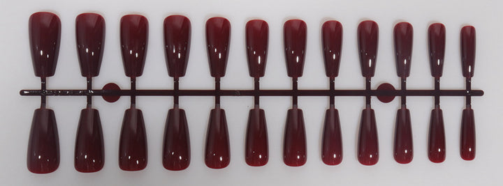 Stunning Black Stiletto Press-On Nails Bowlift