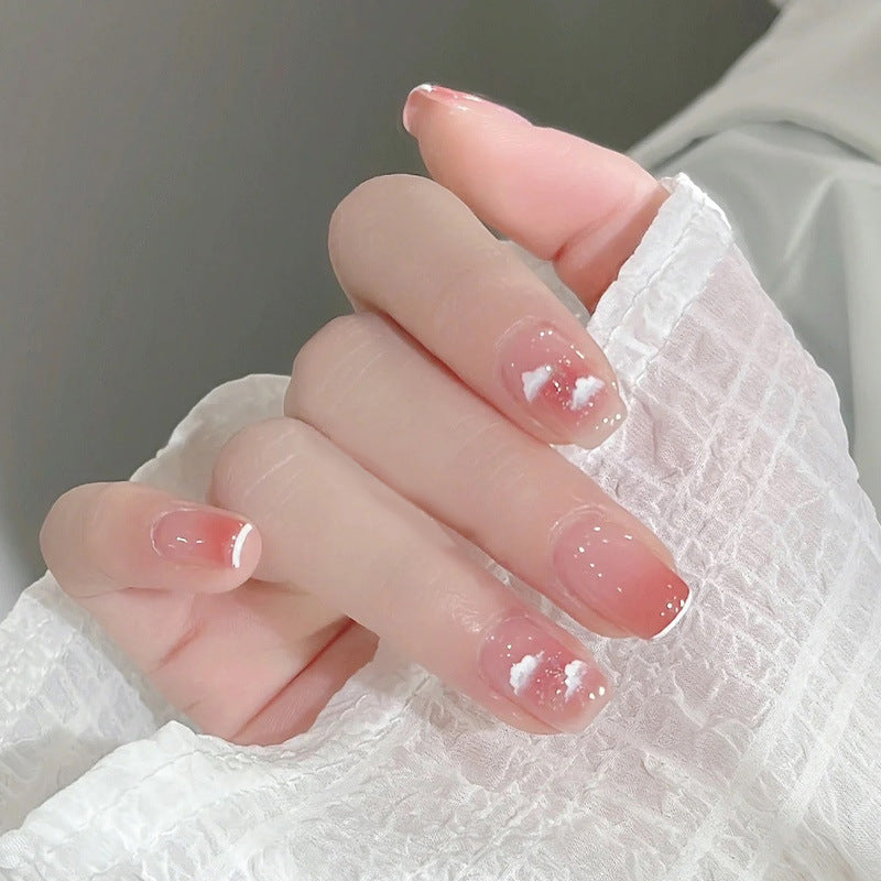 Themed Nail Art Press-On Nails with Cute Character and Bow Designs Bowlift