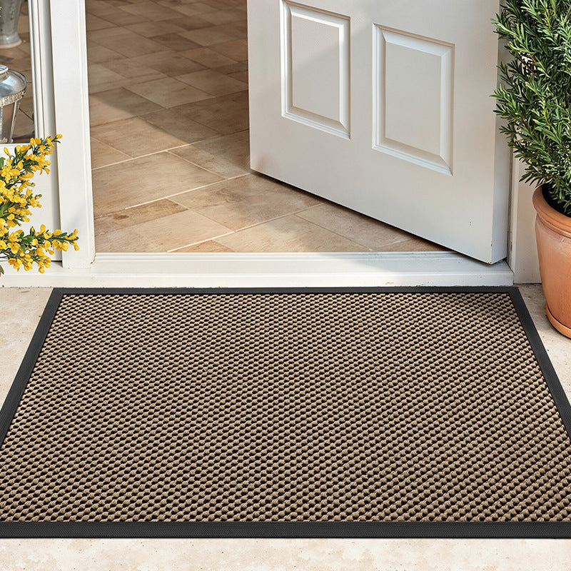 Textured Doormat with Inspirational Message Bowlift