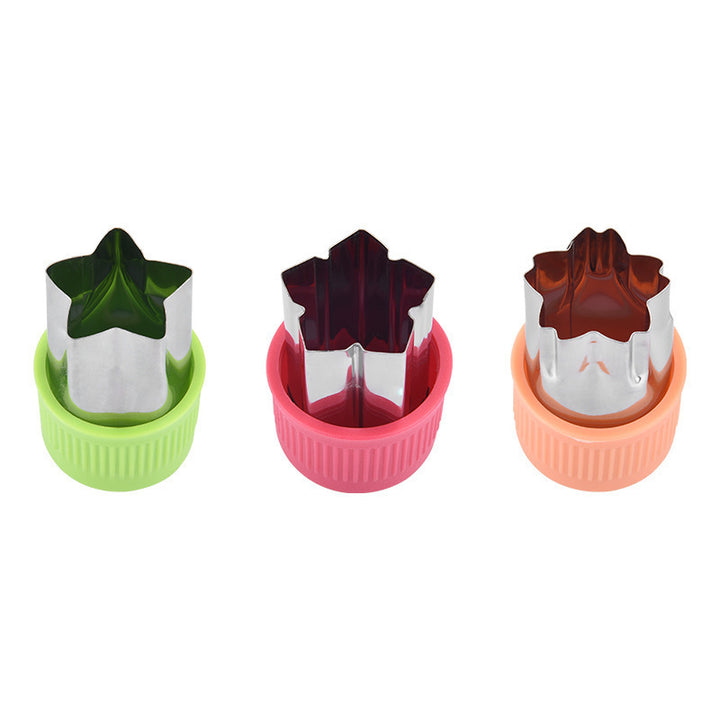 Cookie cutter set with antibacterial silicone and stainless steel molds Bowlift