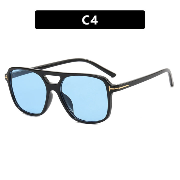 Ladies stylish sunglasses in modern rectangular design Bowlift