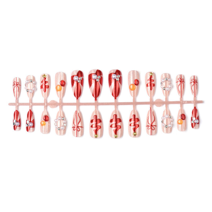 Glamorous Artificial Nails Set Bowlift