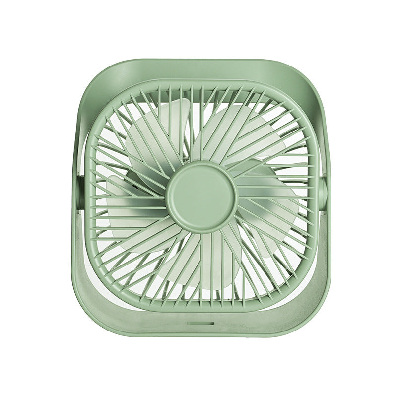 Unisex ceiling-mounted circular industrial fan with swivel carrying handle Bowlift