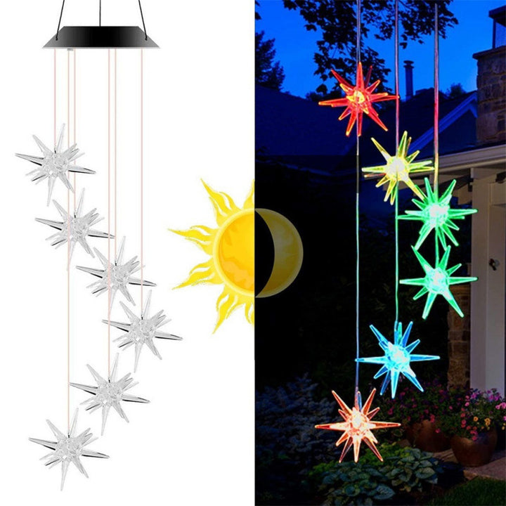 Decorative Flamingo Hanging Mobile Wind Chime Garden Ornament Bowlift