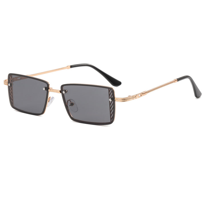 Ladies Elegant Square Sunglasses with Refined Frame Accents Bowlift