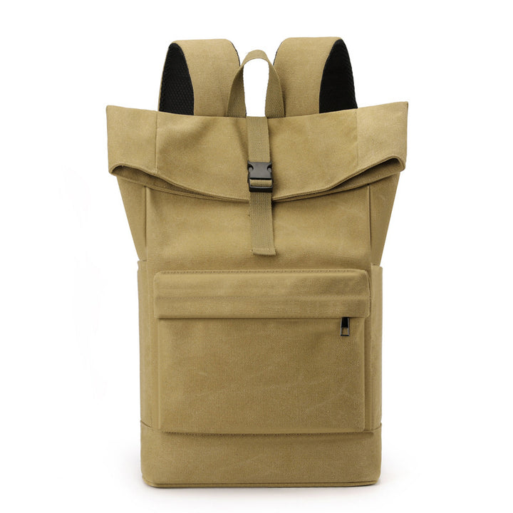 Stylish Roll-Top Urban Backpack Bowlift