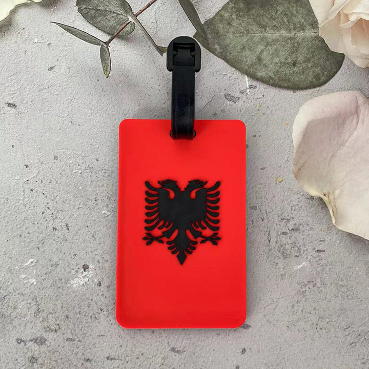 Patriotic Design Luggage Tag Bowlift