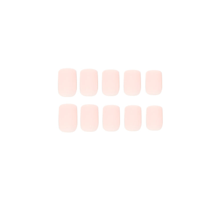 Artificial nails in elegant matte finish Bowlift