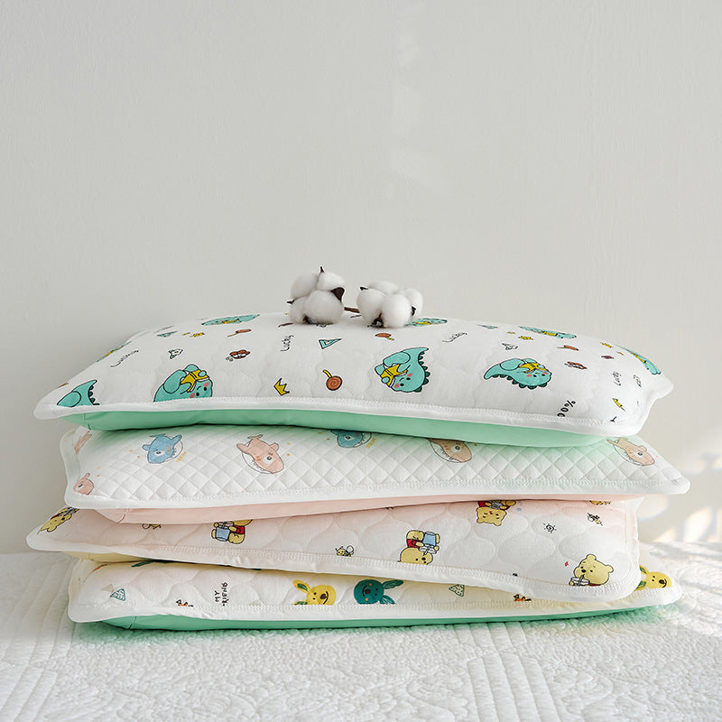 Children's Neck Pillow with Hypoallergenic Cover Bowlift