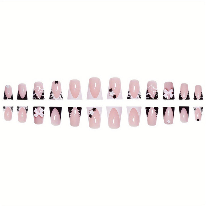 Artistic Floral Nail Wraps Bowlift