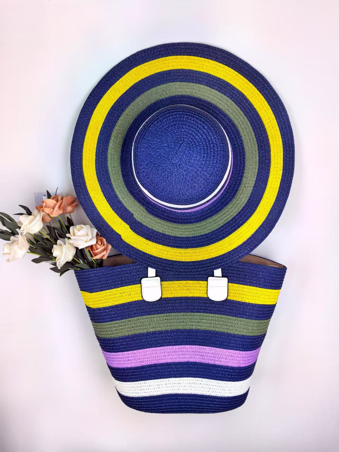 Beach bag with matching sun hat Bowlift