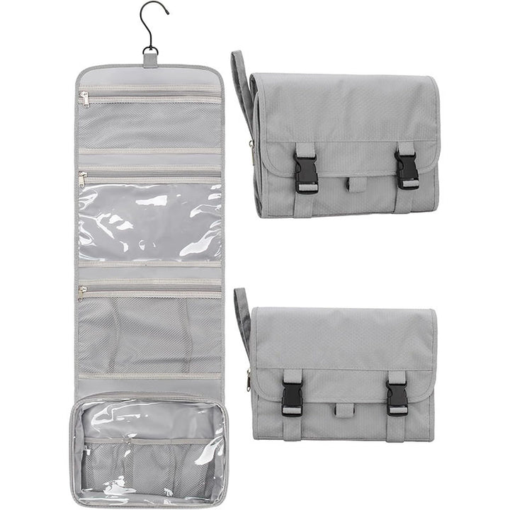 Multifunctional cosmetic bag with hook Bowlift