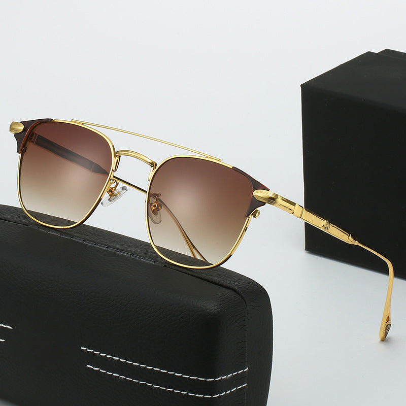Women's fashion half-frame glasses Bowlift