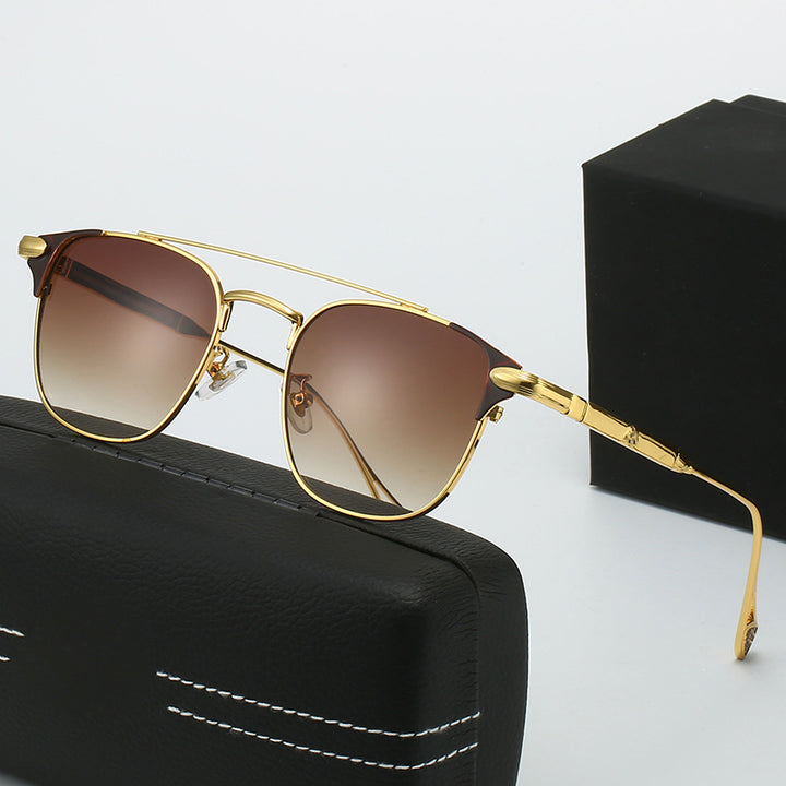 Women's fashion half-frame glasses Bowlift