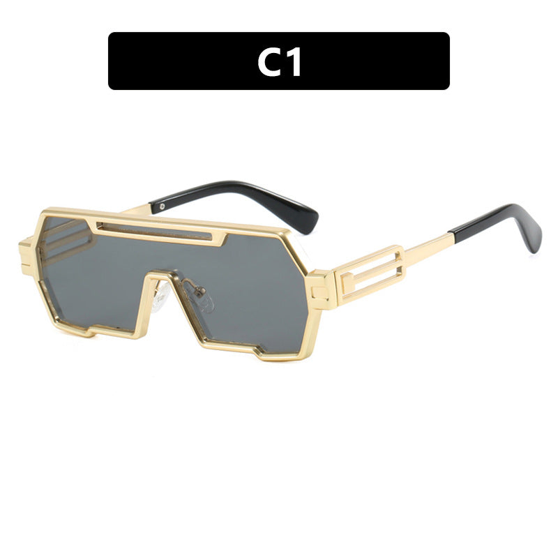 Women's futuristic sunglasses in striking hexagon design Bowlift