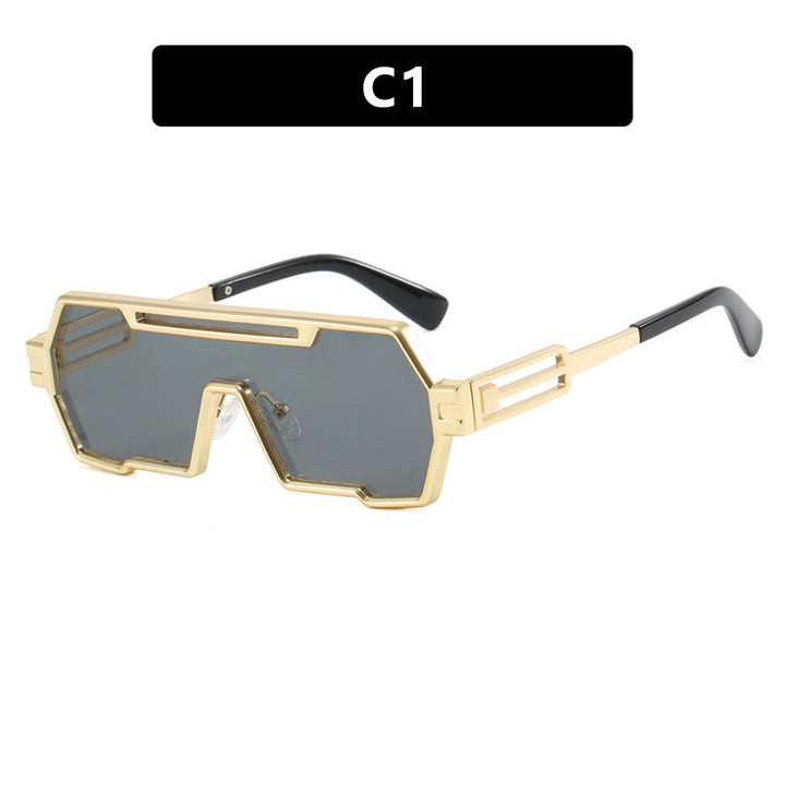 Women's futuristic sunglasses in striking hexagon design Bowlift