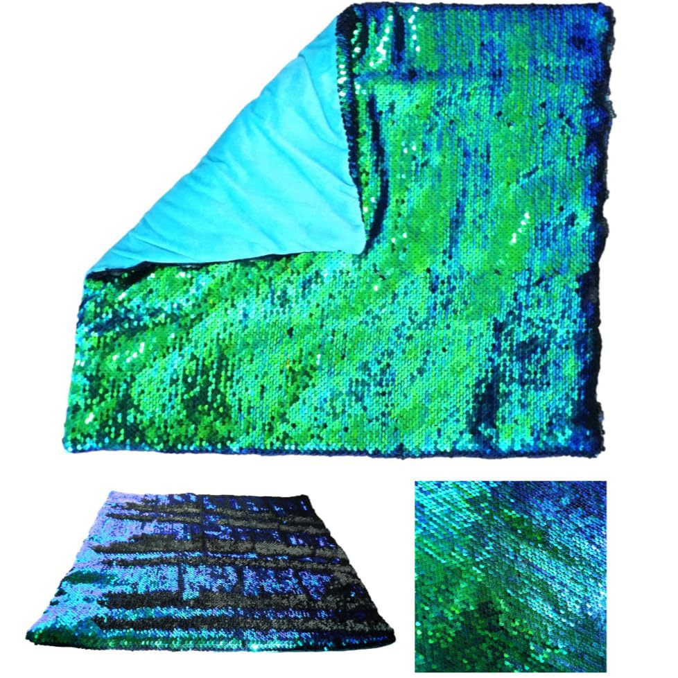 Women's Sparkling Sequin Poncho Bowlift