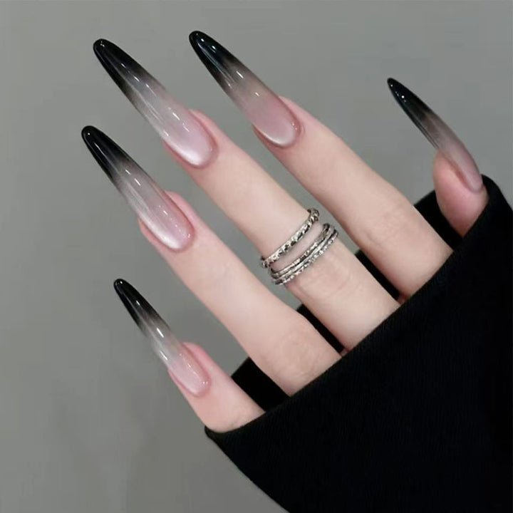 Artistic Long Stiletto Nail Enhancements Bowlift