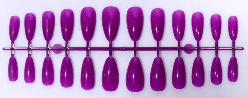 Glossy Press-On Nails Bowlift