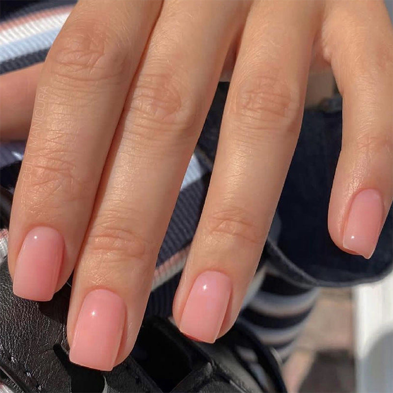 Natural Finish Press-On Nails Bowlift
