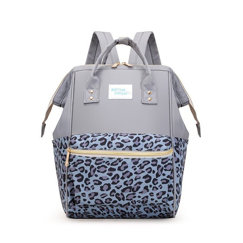 Patterned Multi-Functional Backpack